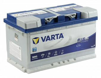   VARTA Blue Dynamic EFB 6- 80Ah R+ 800A EN 315x175x190 (580 500 080)